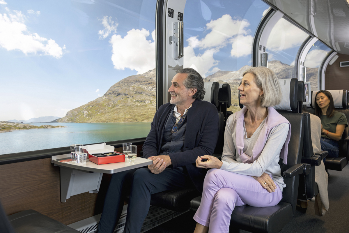 Bernina Express  Švýcarsko vlakem 5